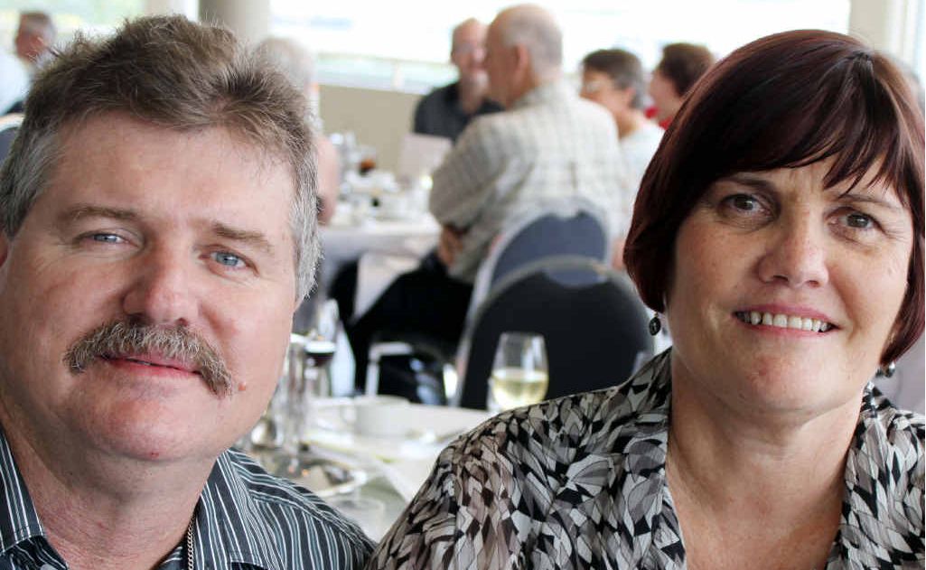 Emerald locals Rex and Leisa Cowan in Southbank for the Diabetes Australia - Queensland gala lunch. Emerald locals Rex and Leisa Cowan in Southbank for the Diabetes Australia - Queensland gala lunch.